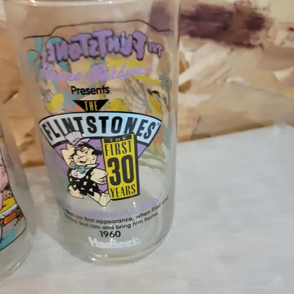 The Flintstones Cartoon Glass Set - Multicolor - Picture 6 of 7